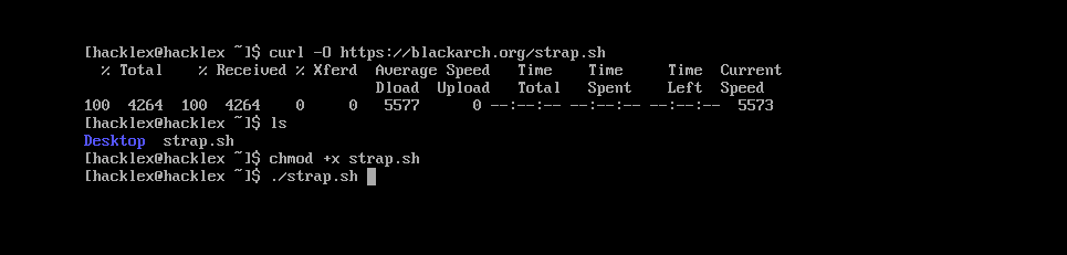 blackarch install