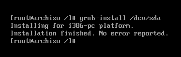 grub install